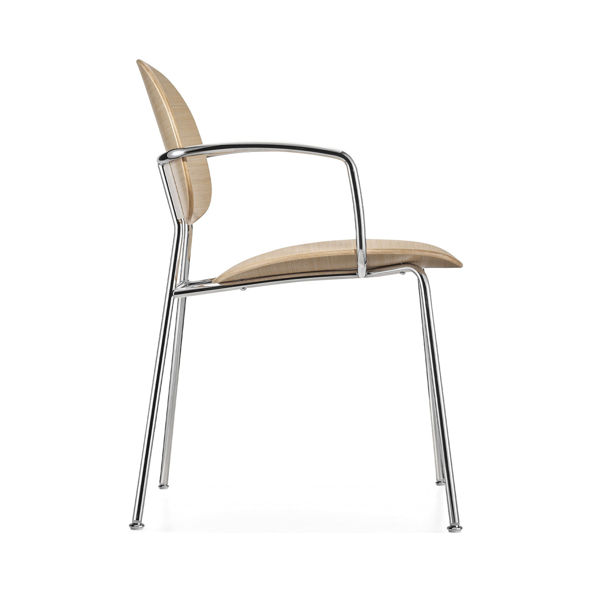Tondina Armchair, side view