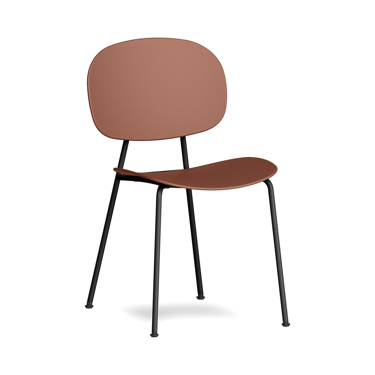 Tondina Pop Chair upholstered in Marsala