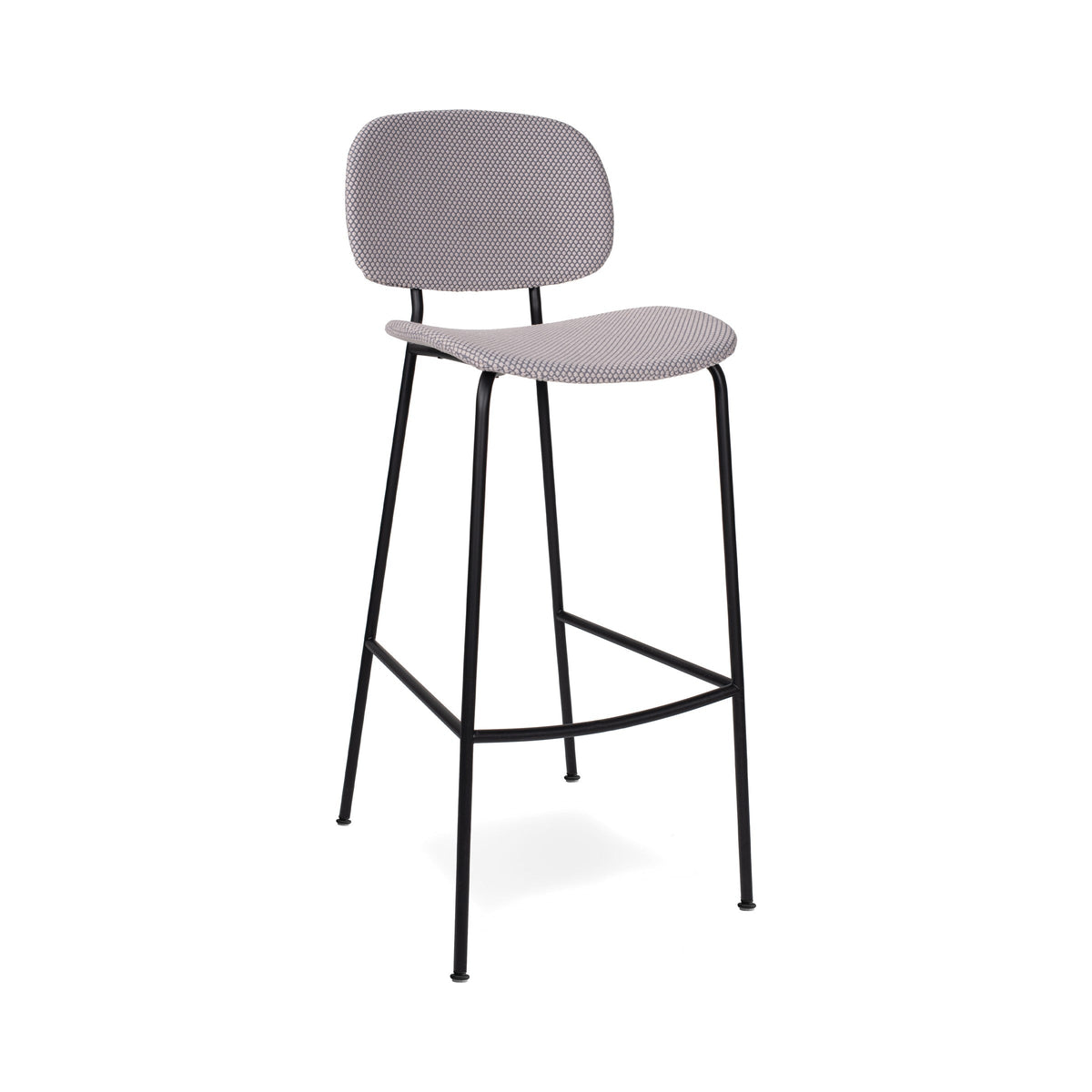 Tondina Pop bar stool, three-quarter view