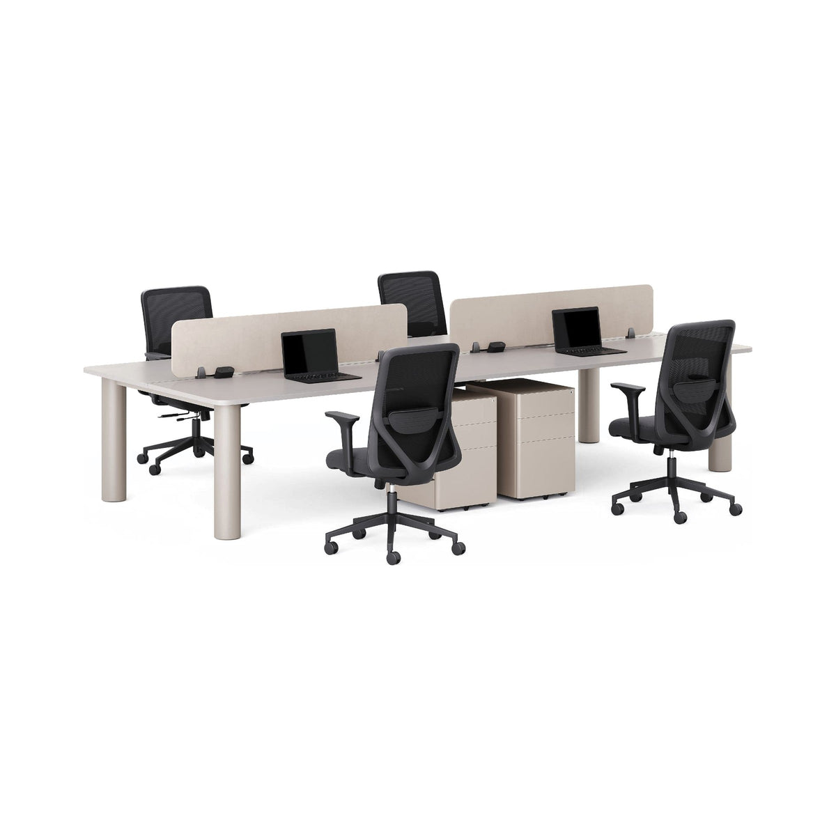 Totem four-way workstation