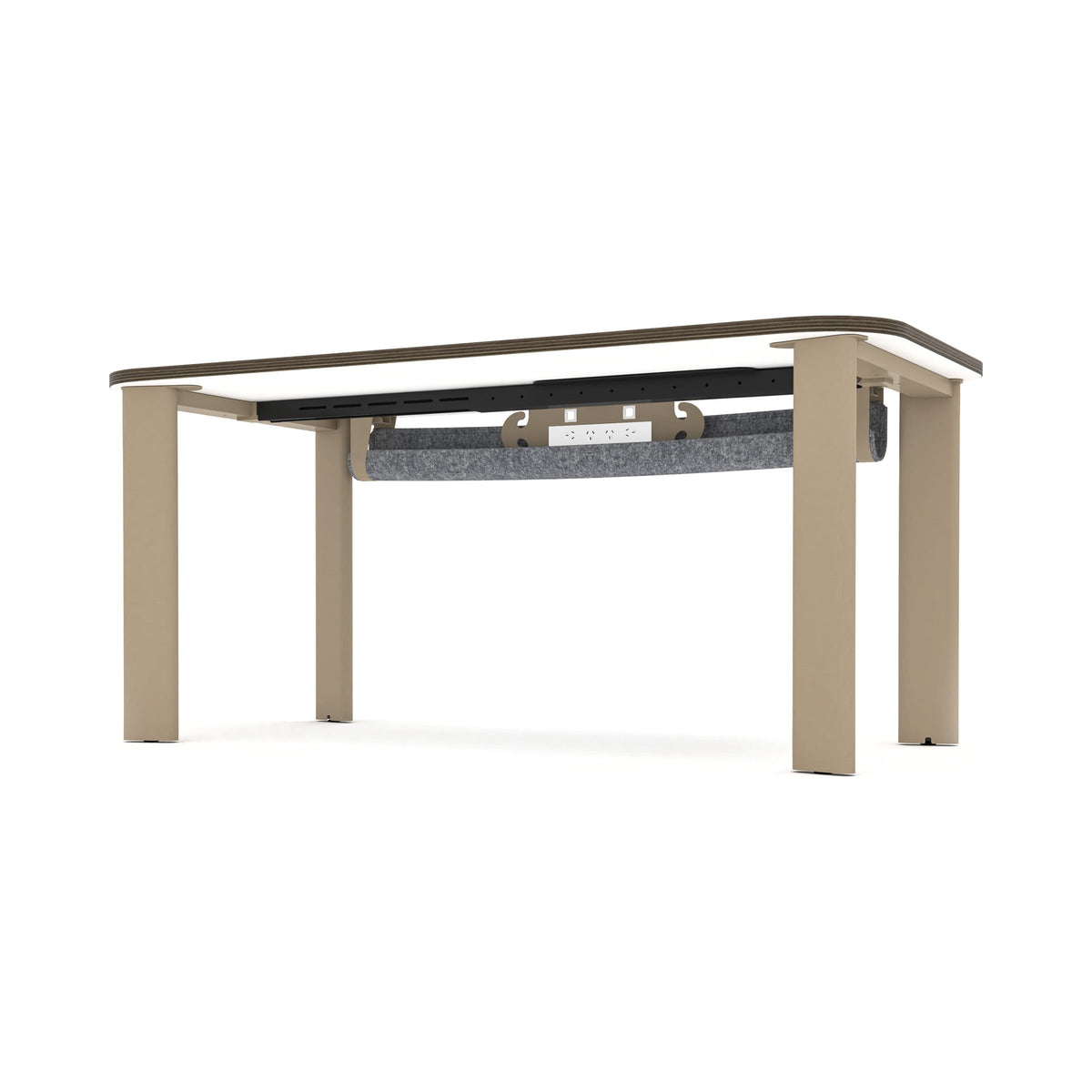 TRAX_lite under a desk