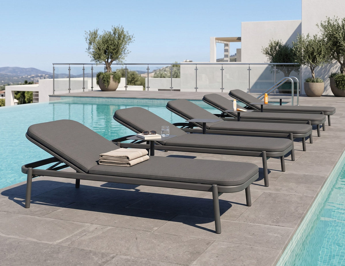 Verano Outdoor Sun Lounge in a styled interior