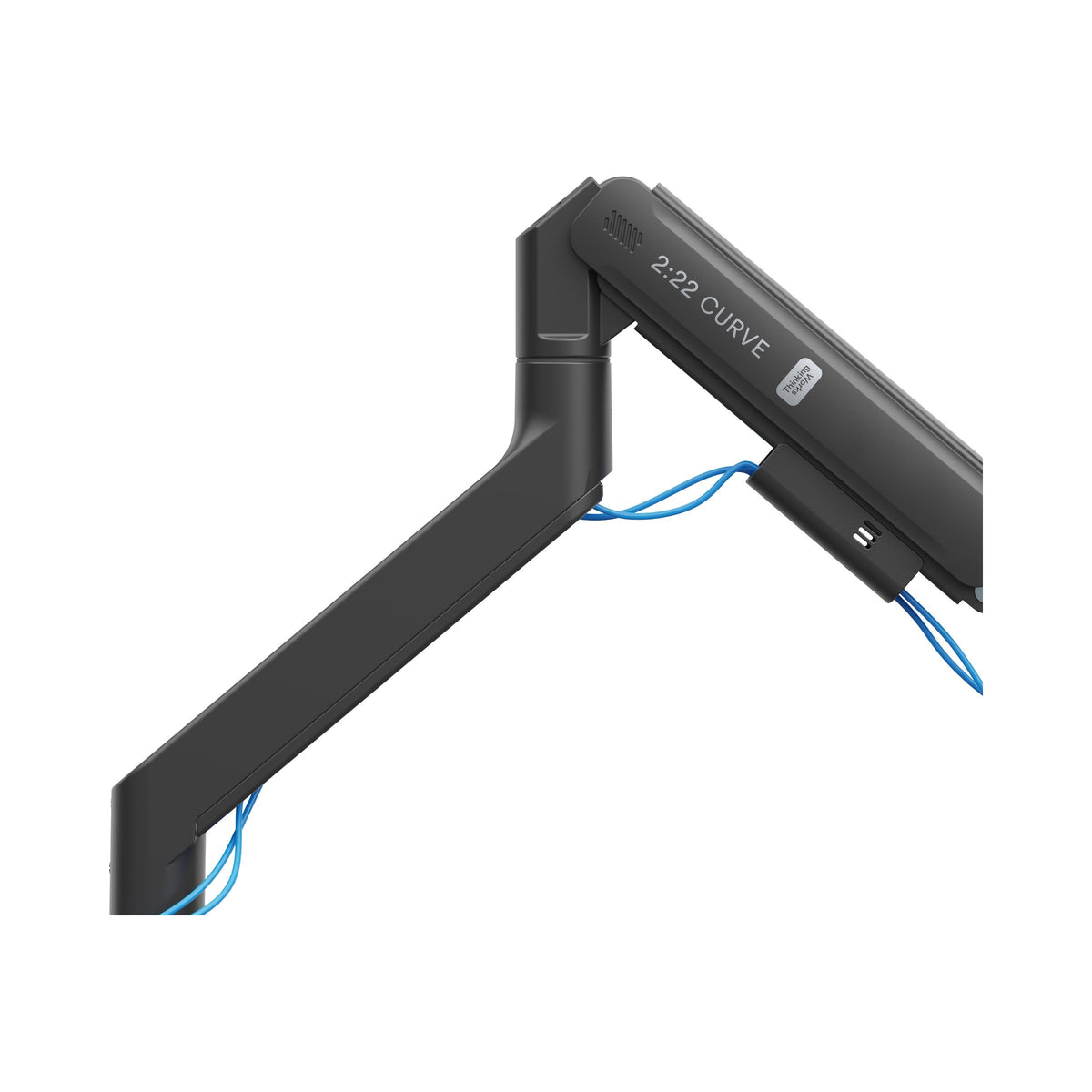 2:22 Curve arm with cable management
