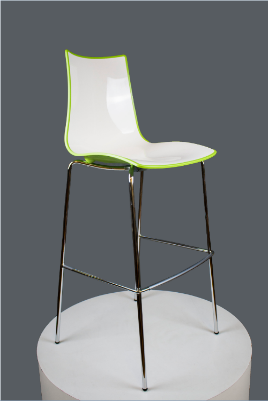 Zebra Bicolore Stool 80 S.CAB Range