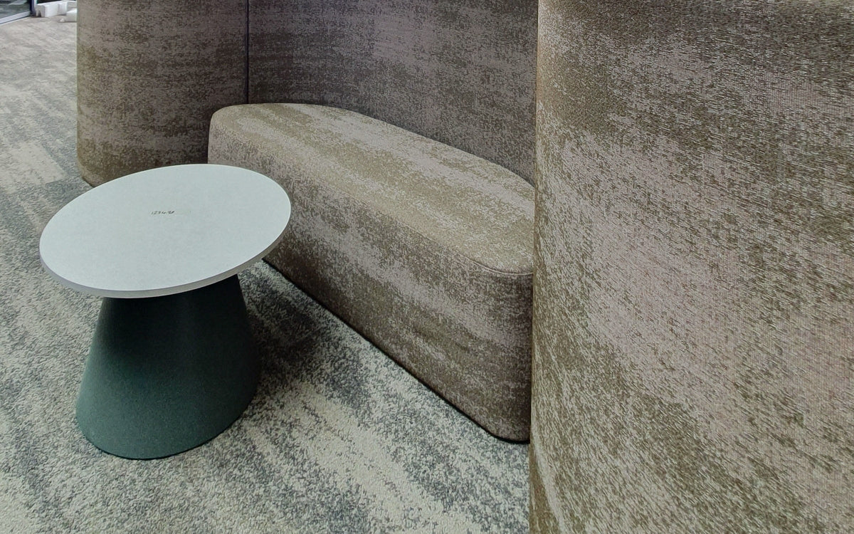 BASE focus booths in an office