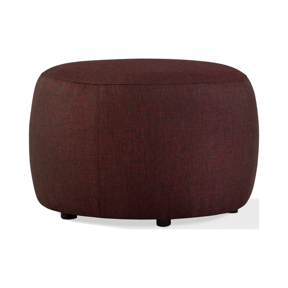 Bonnie Pouf in burgundy Verano