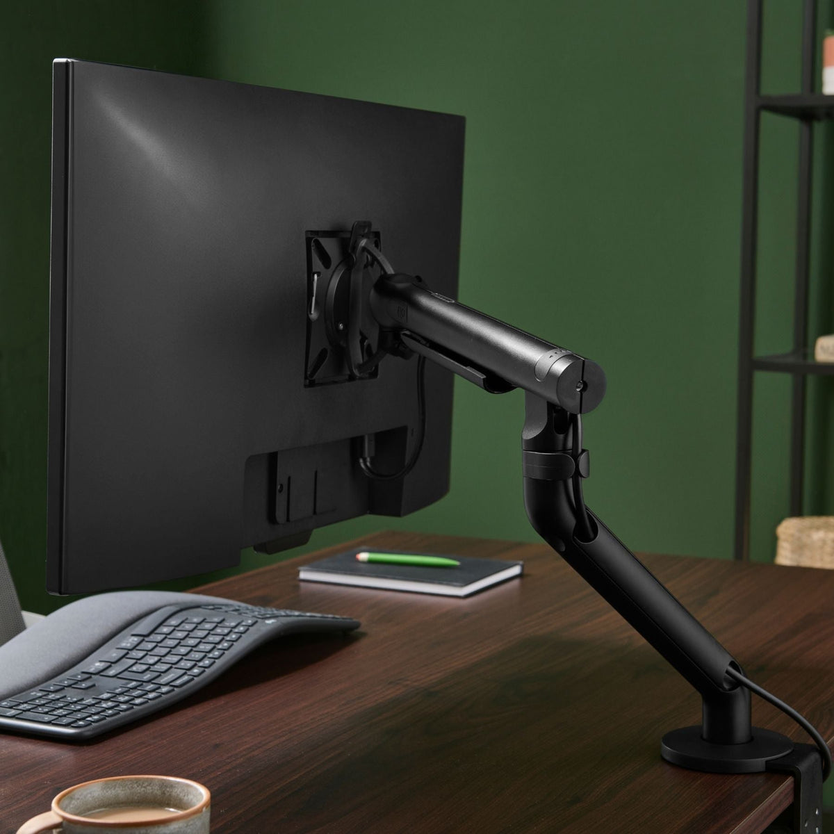 cbs-flo-monitor-arm in a styled interior