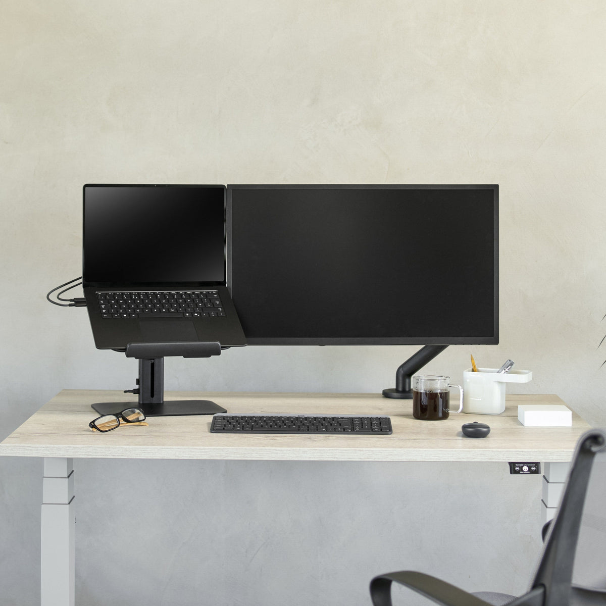 cbs-lana-laptop-stand in a styled interior