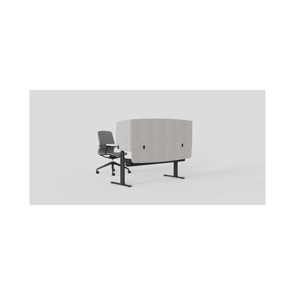 Cicada screen on a single desk