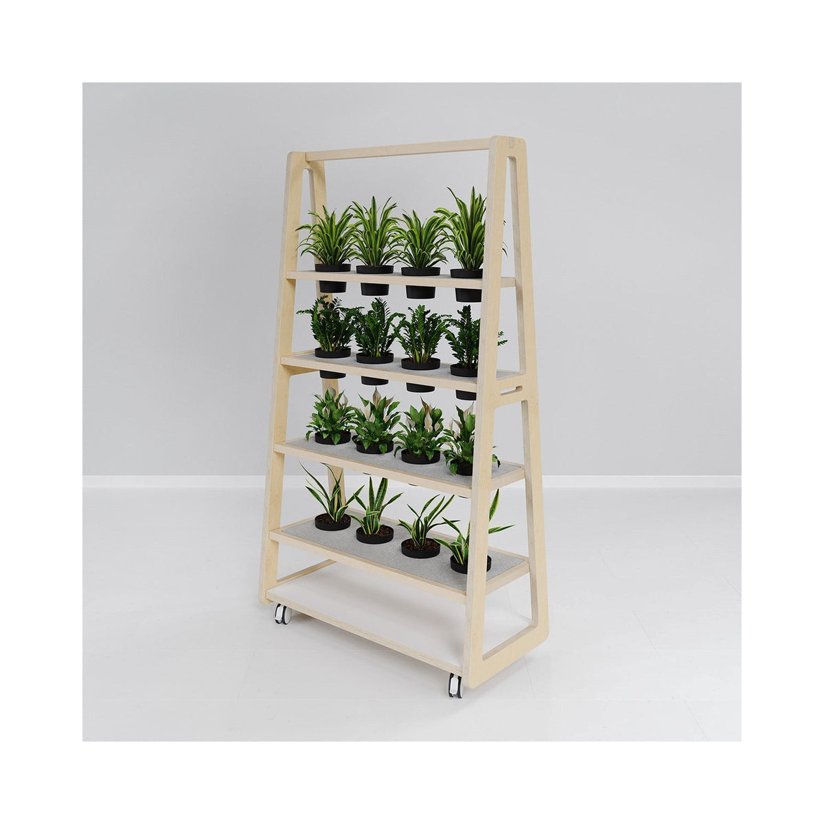 Etch planter shelf