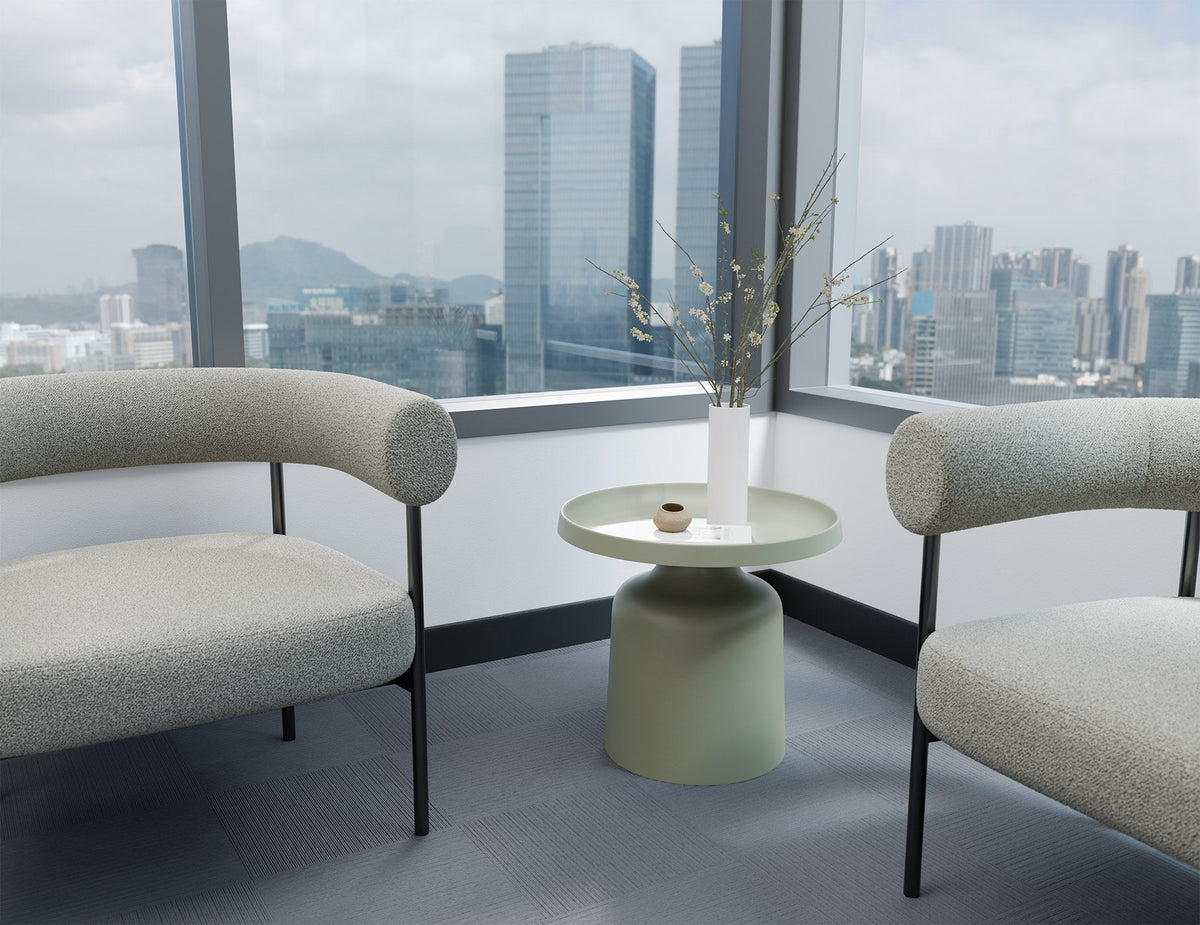 Flare Side Table in a styled interior