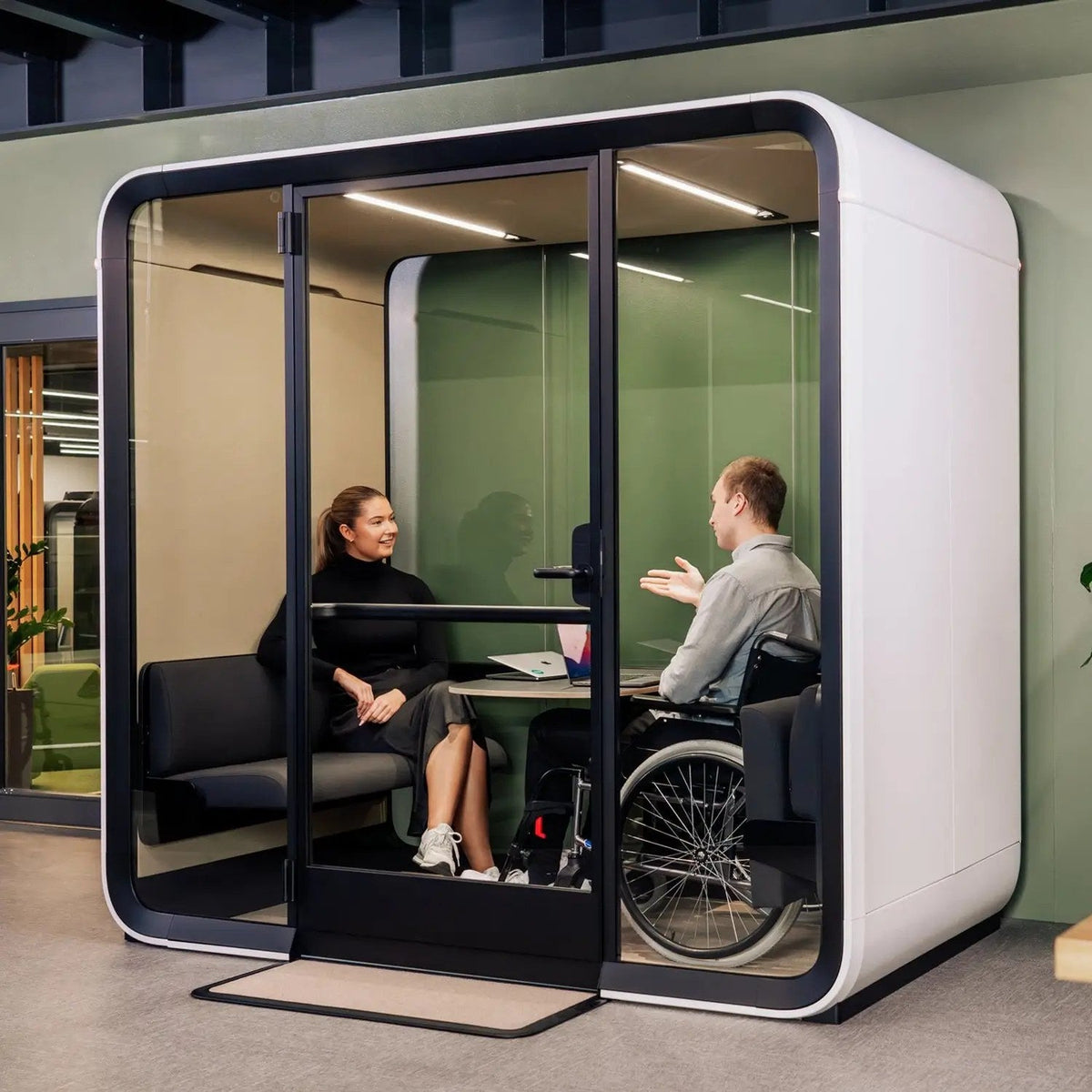 Framery Four meeting pod in an office