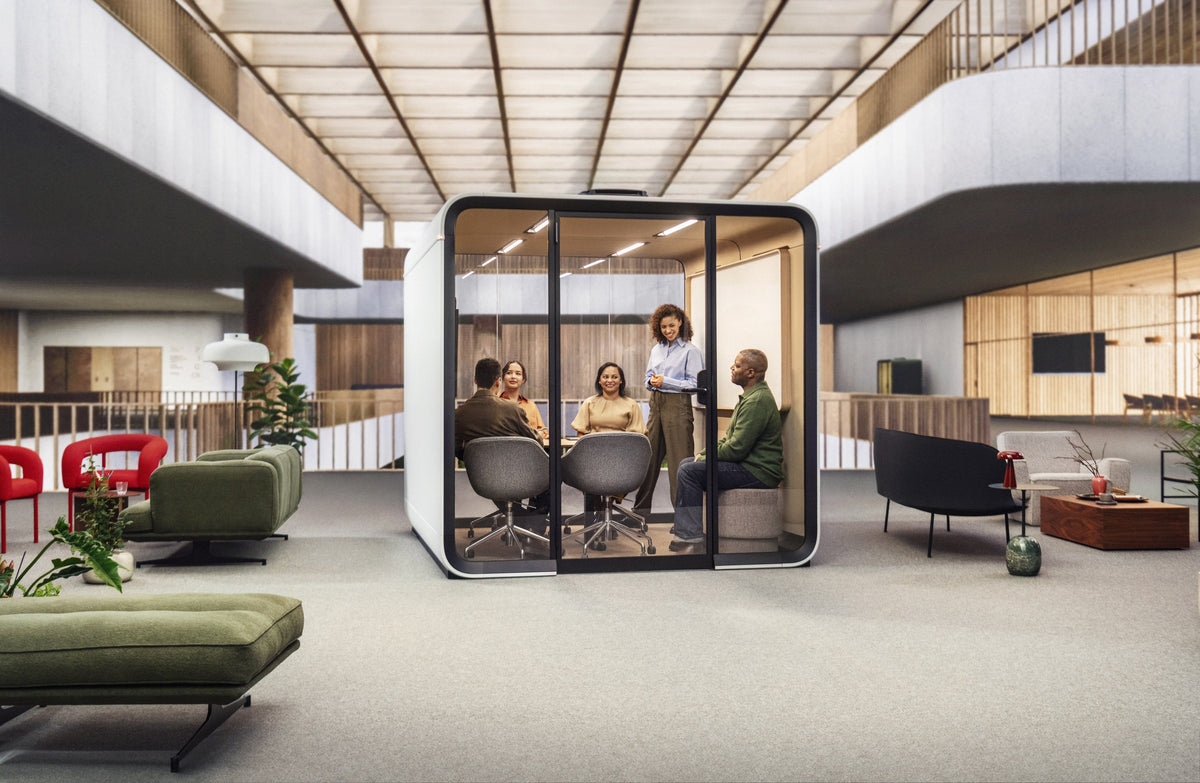 Framery Six meeting room pod in an office