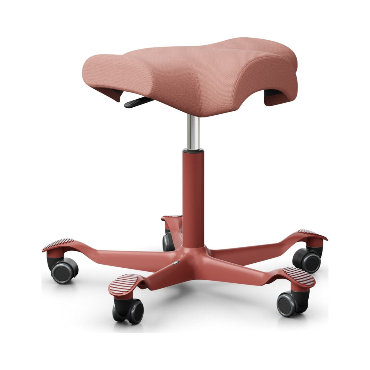 HÅG Capisco 8105 stool in rosehip with blush rose base