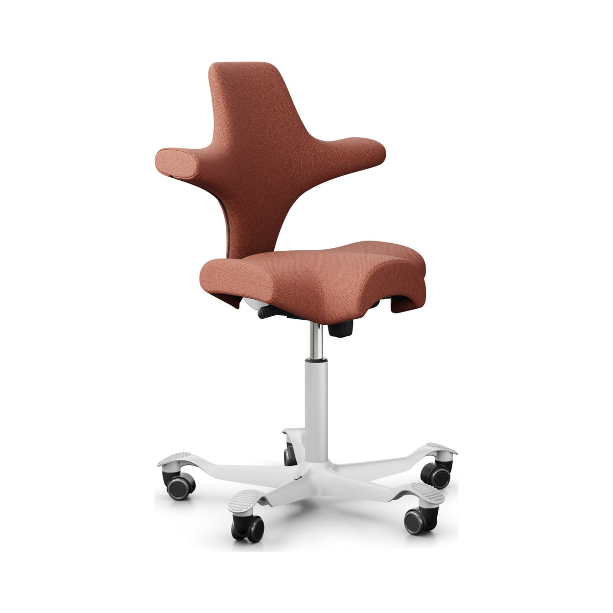 HÅG Capisco 8106 in rust with white base