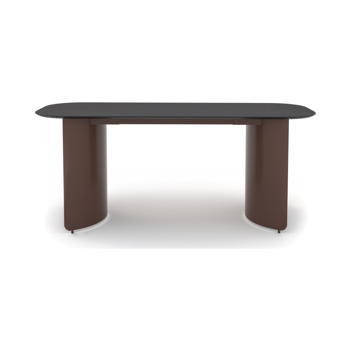 HALFMOON Bar Table in brown