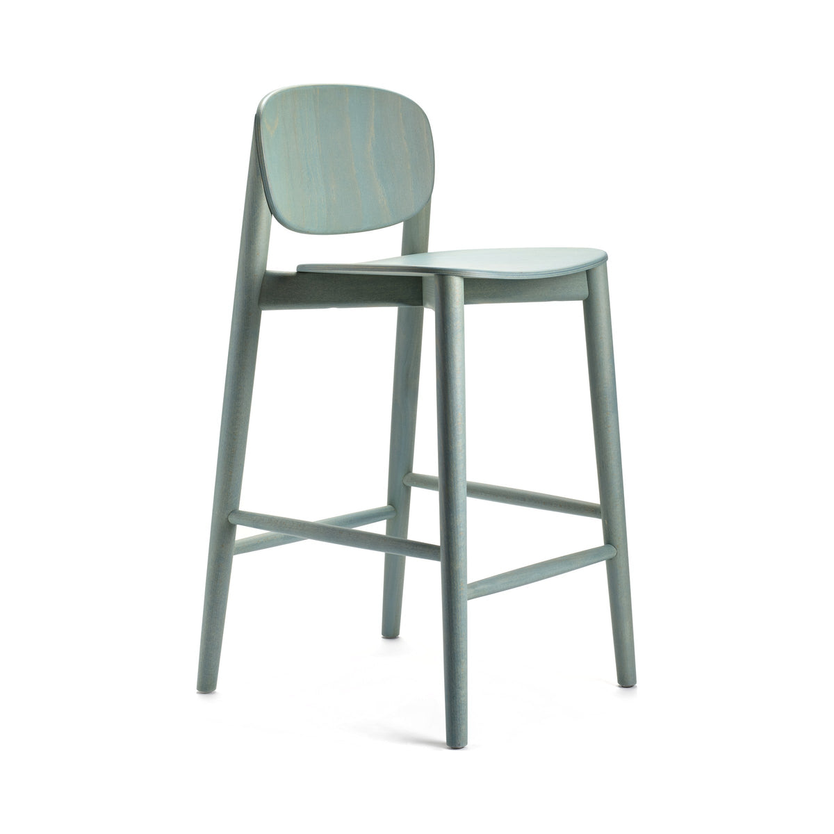 Harmo kitchen stool in stained ash