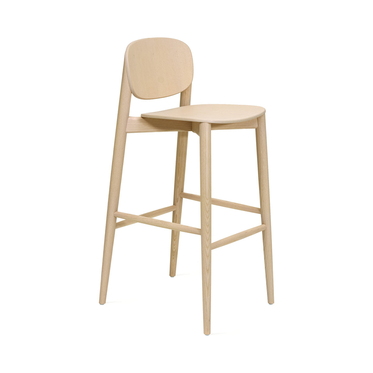 Harmo bar stool in natural ash