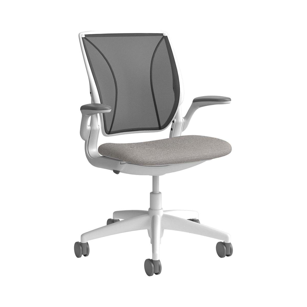 Diffrient World chair, three-quarter view