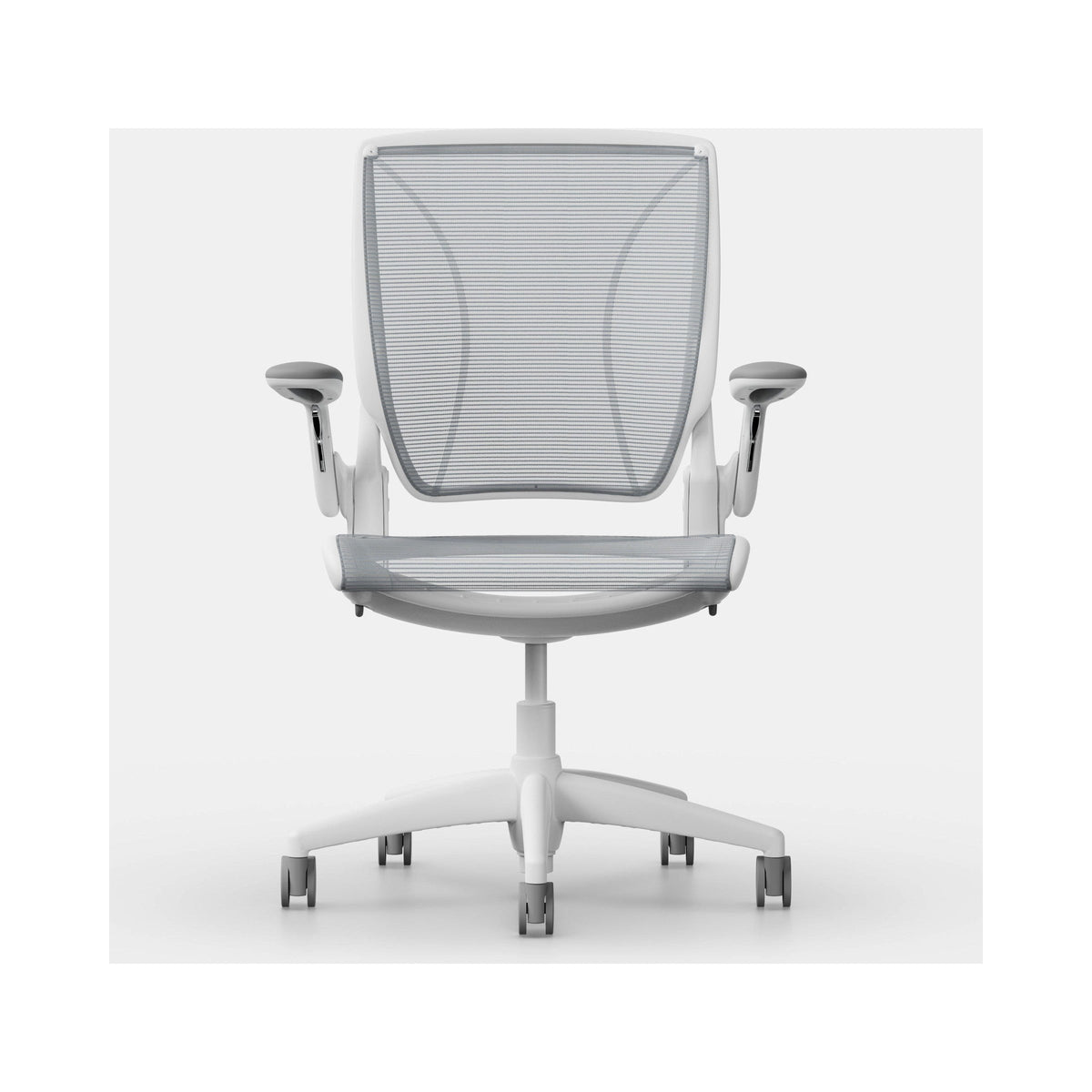 Diffrient World chair with an all-mesh seat