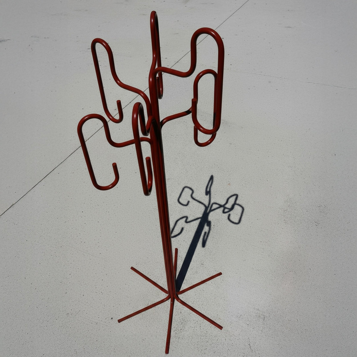 HUNGER coat stand in use