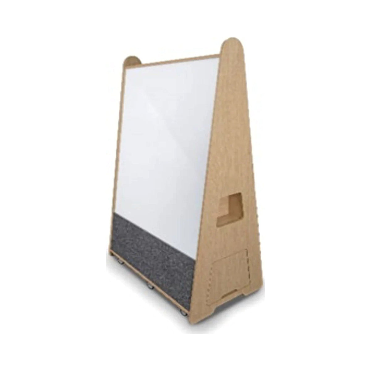 IdeaBoard mobile whiteboard on its A-frame