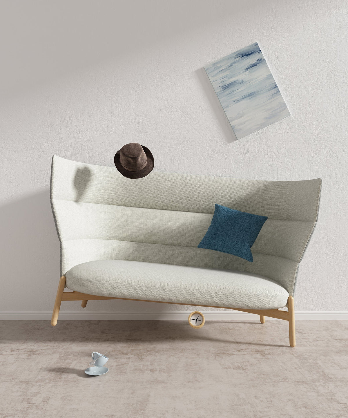 Jade Sofa in a styled interior