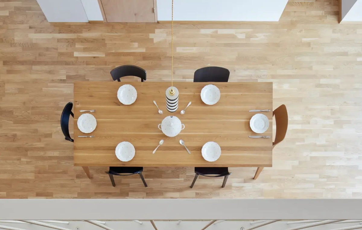 TON Jylland table in an interior
