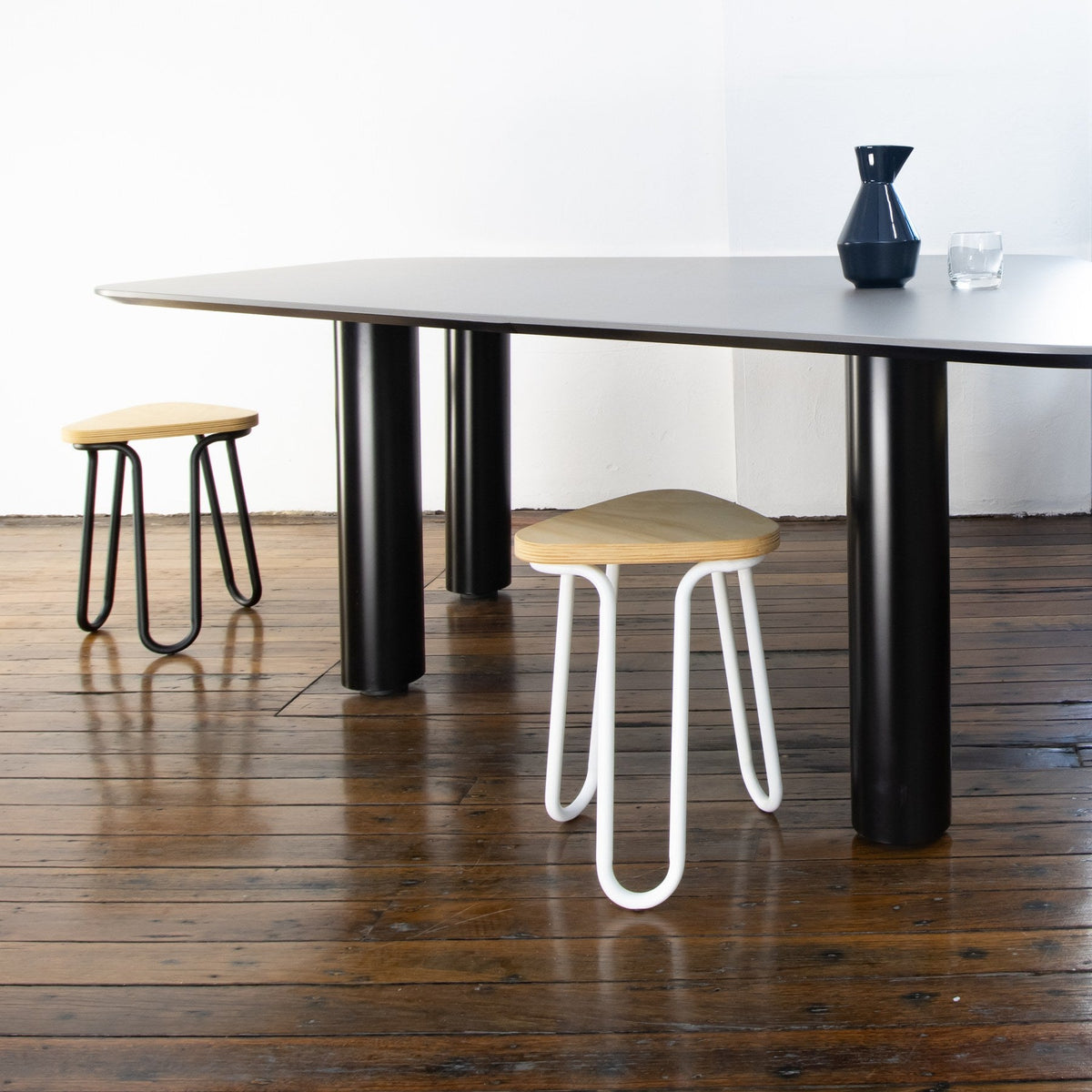 LITTLE stools in a breakout space