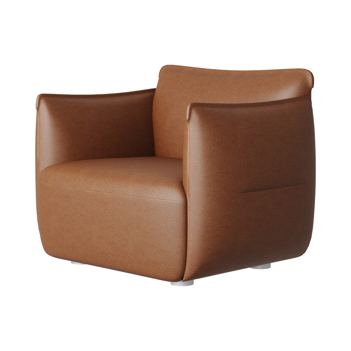 Lotus Single Seat Sofa, three-quarter view