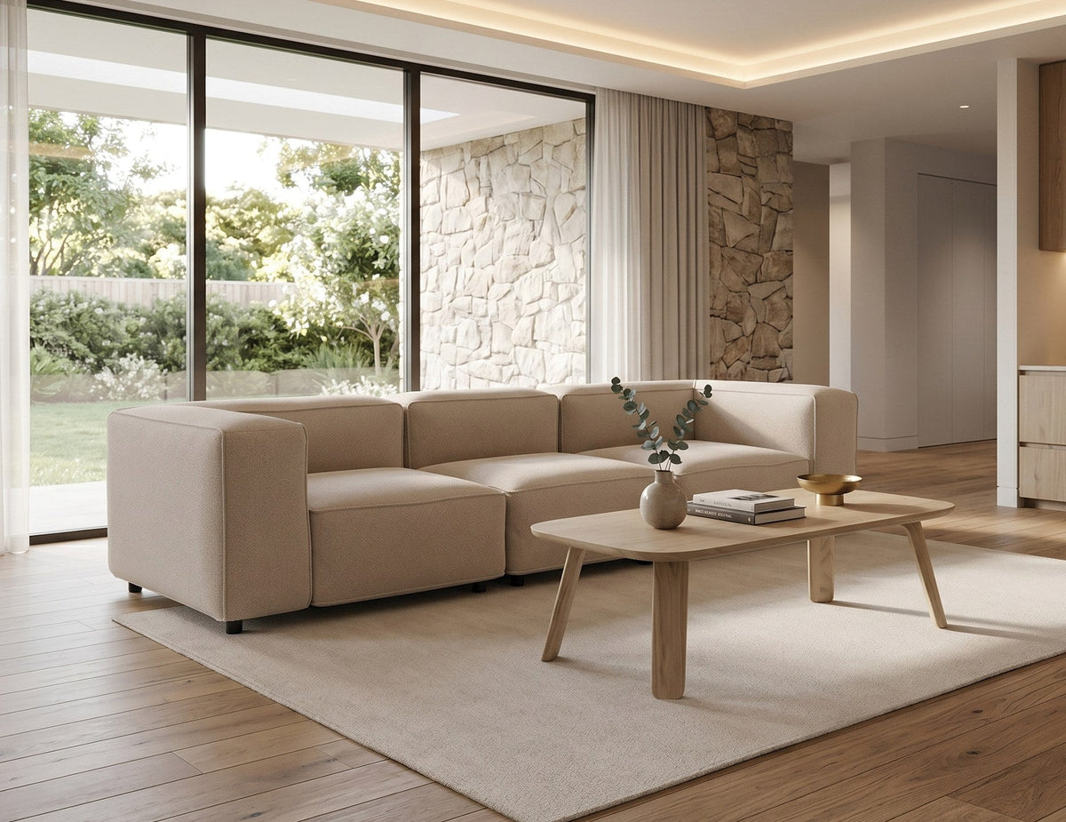 Mateo Coffee Table in a styled interior
