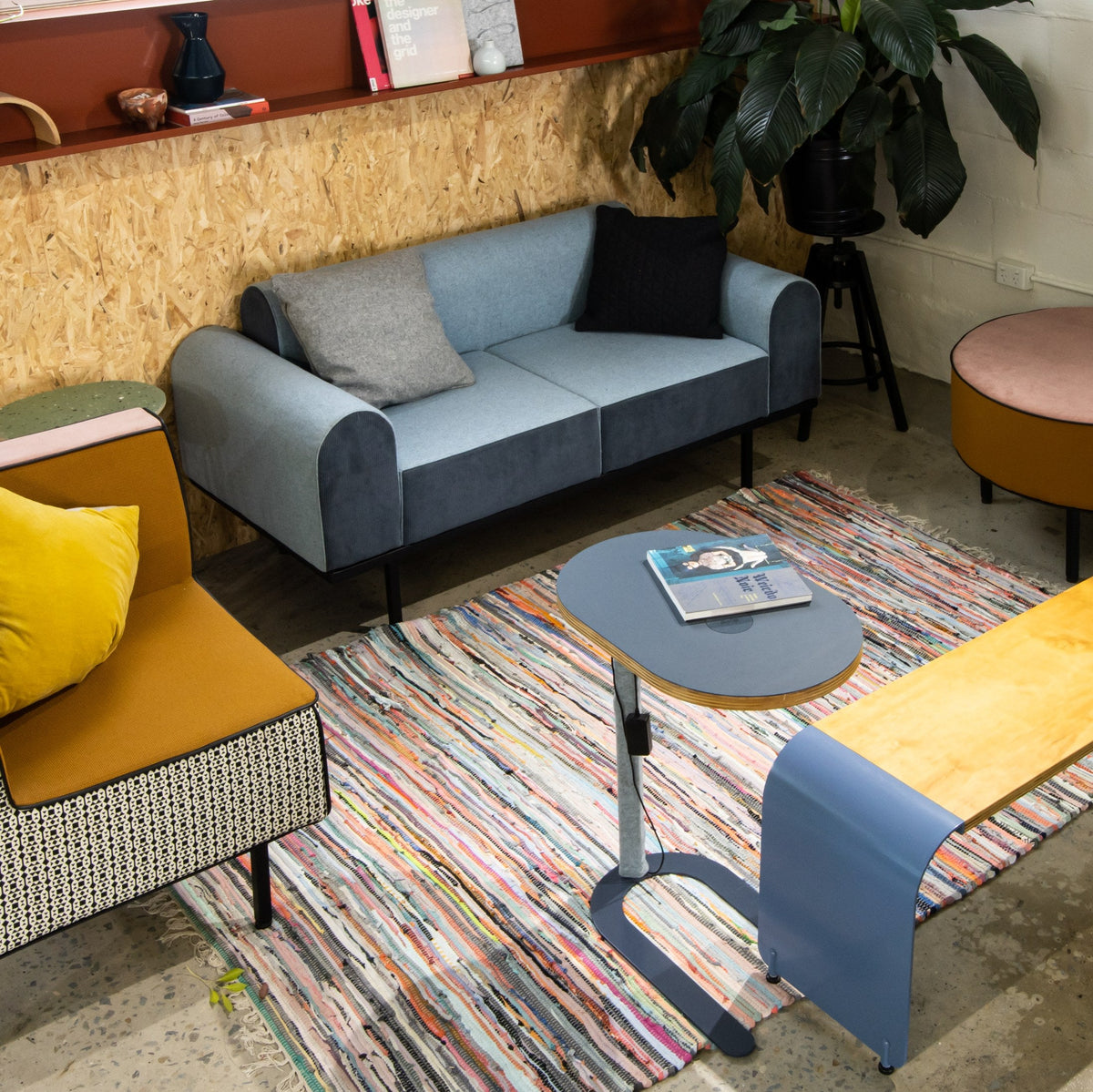 NOD seating in a breakout space