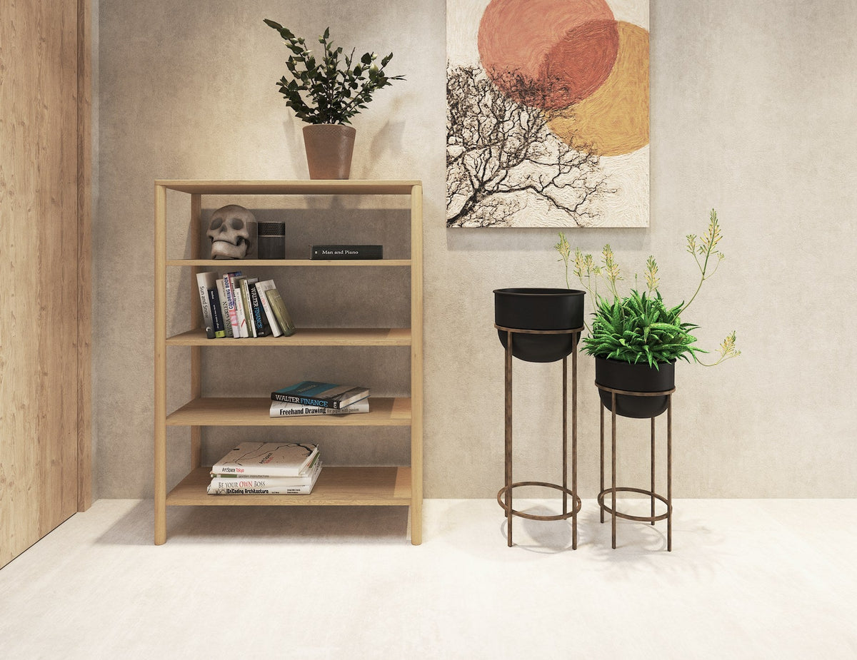 Nordica Bookcase in a styled interior
