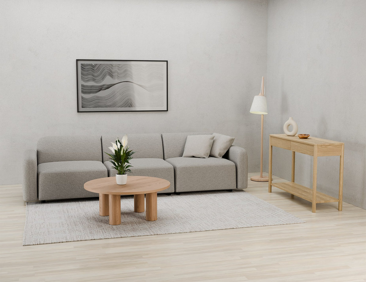Nordica Console Table in a styled interior