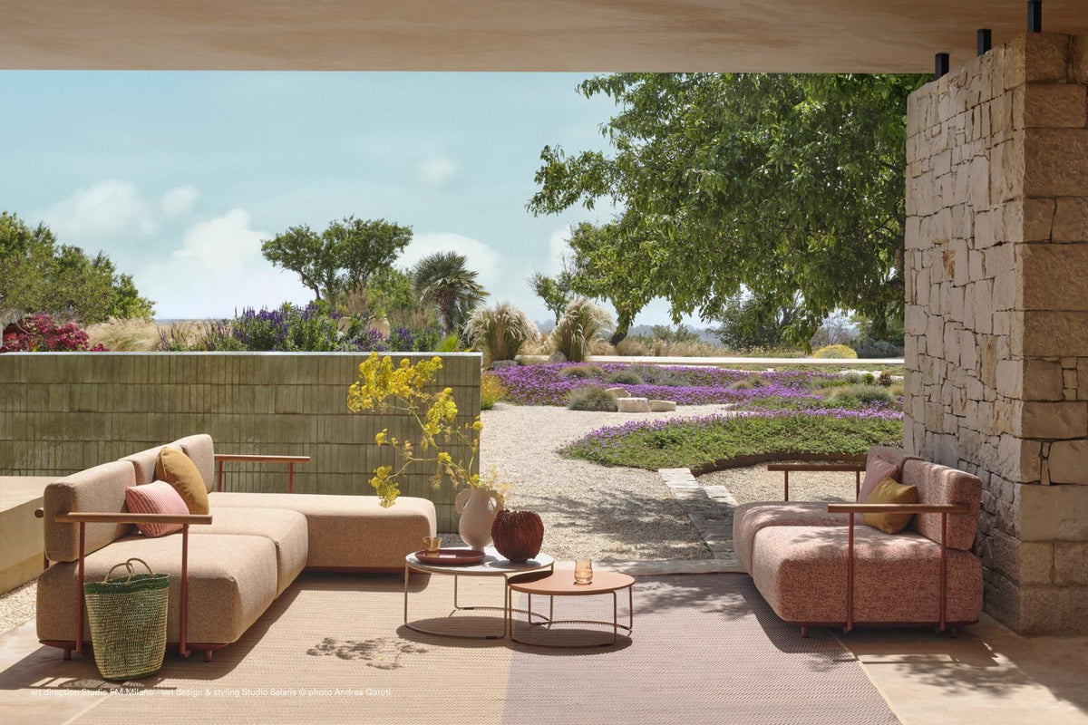 Pedrali Arki-Sofa in a styled interior