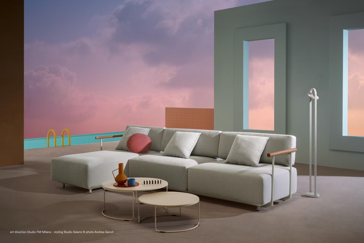 Pedrali Arki-Sofa in a styled interior