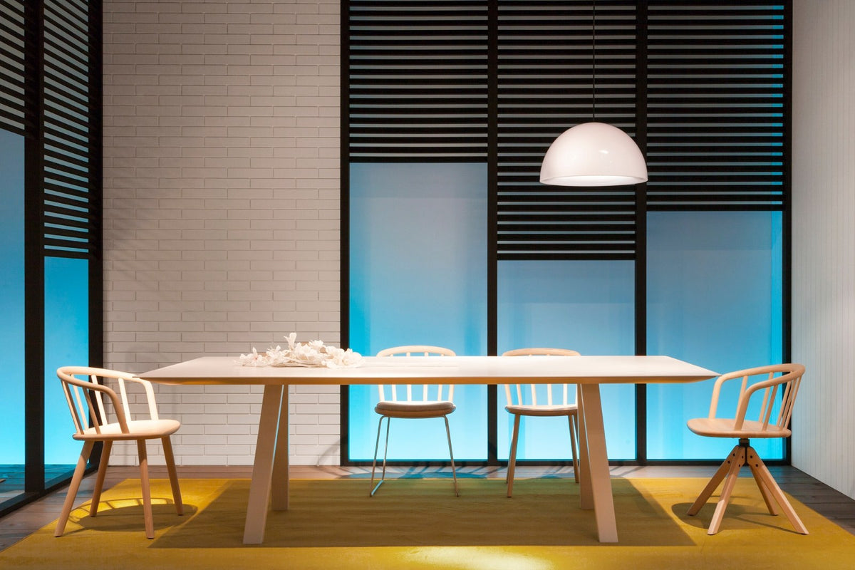 Pedrali Arki-Table in a styled interior