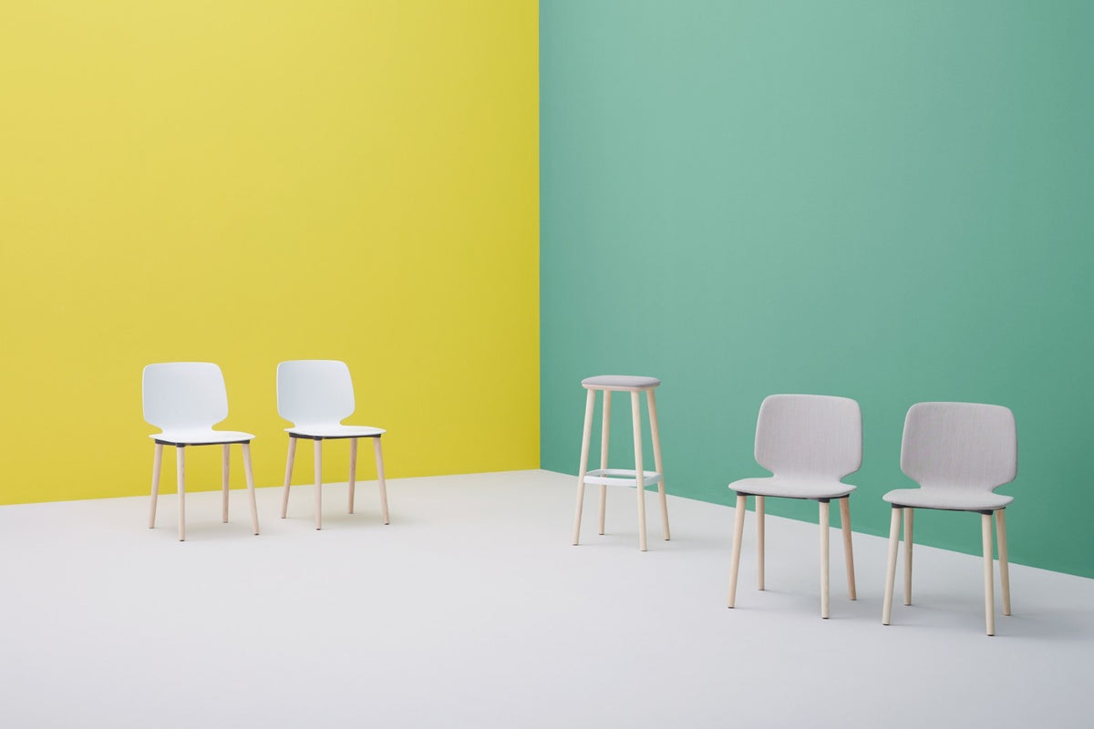 Pedrali Babila Stool in a styled interior