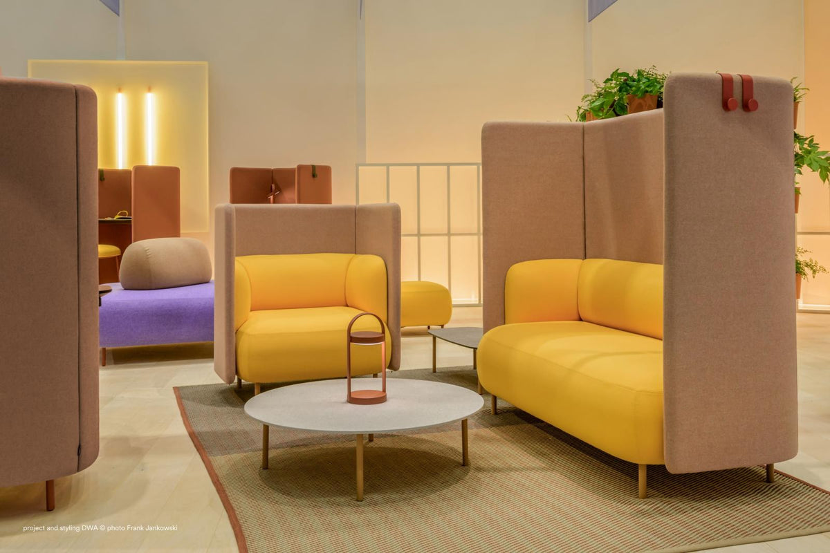 Pedrali BuddyHub in a styled interior