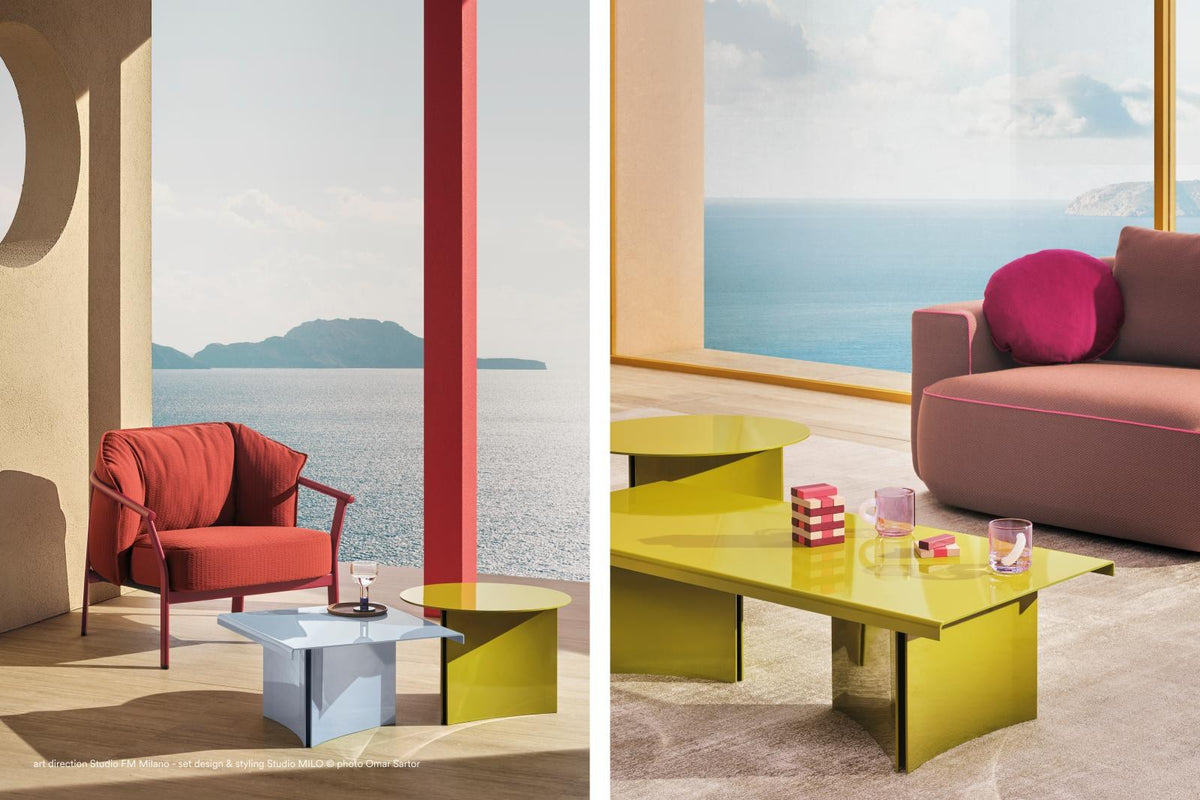 Pedrali Estratto in a styled interior