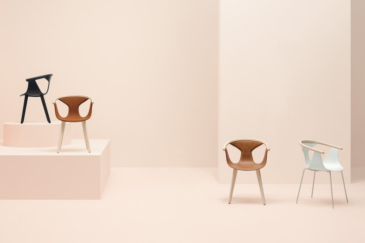 Pedrali Fox in a styled interior