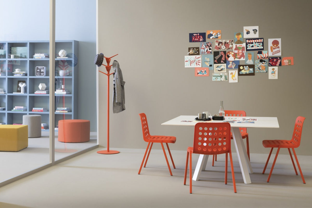 Pedrali Koi-Booki in a styled interior