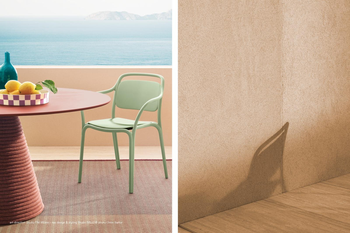 Pedrali Libre in a styled interior