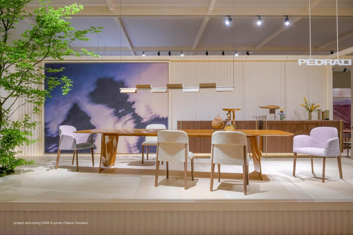 Pedrali Opale in a styled interior