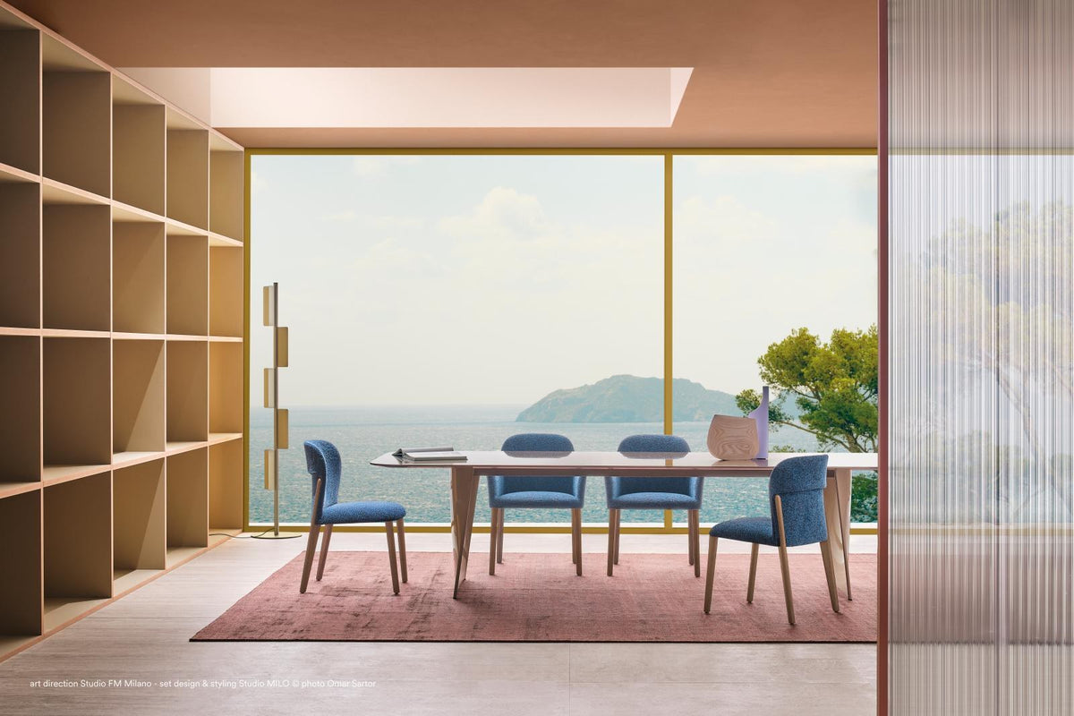 Pedrali Opale Stool in a styled interior