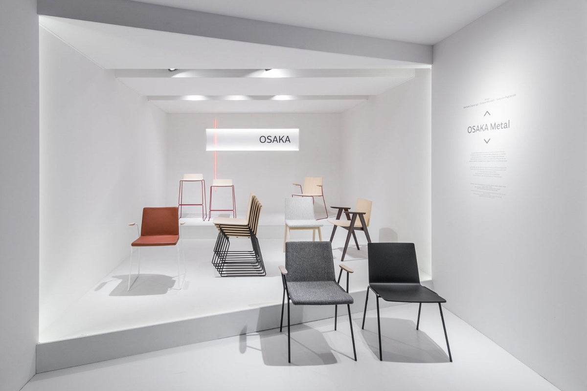 Pedrali Osaka in a styled interior