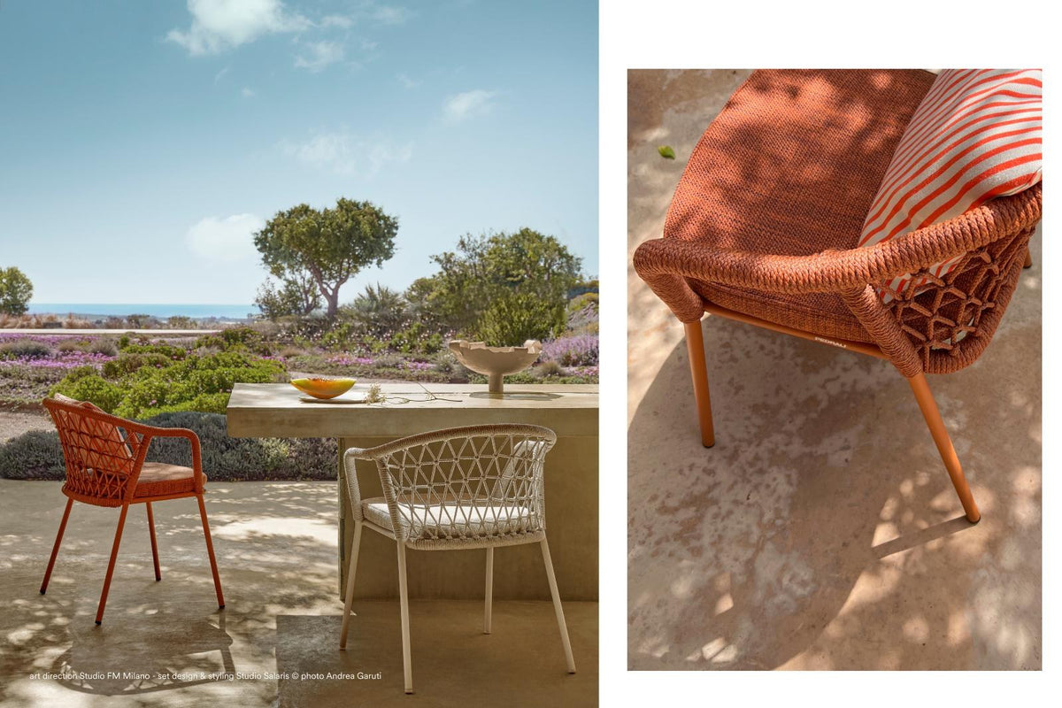 Pedrali Panarea in a styled interior