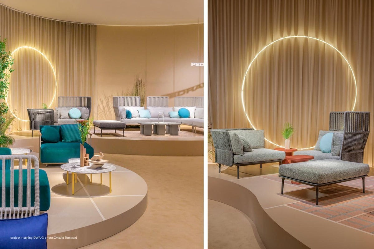 Pedrali Reva Cocoon in a styled interior