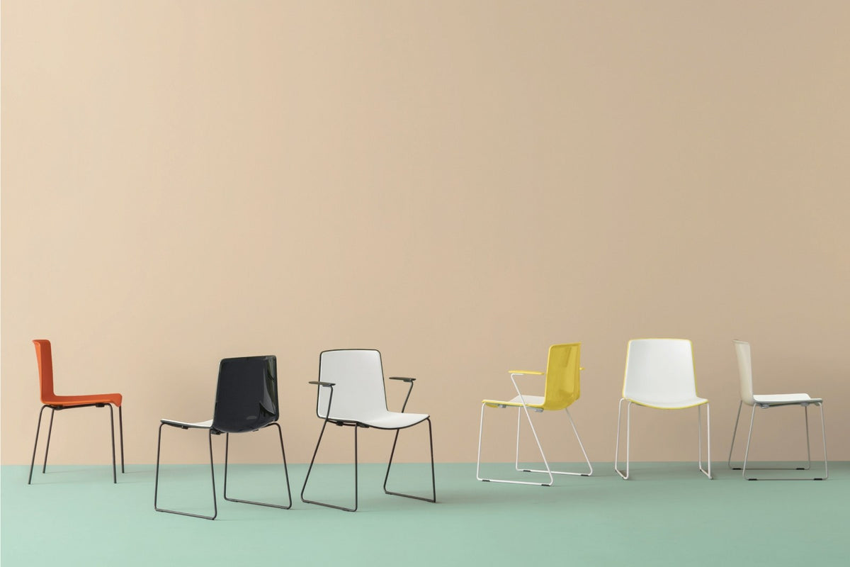 Pedrali Tweet in a styled interior