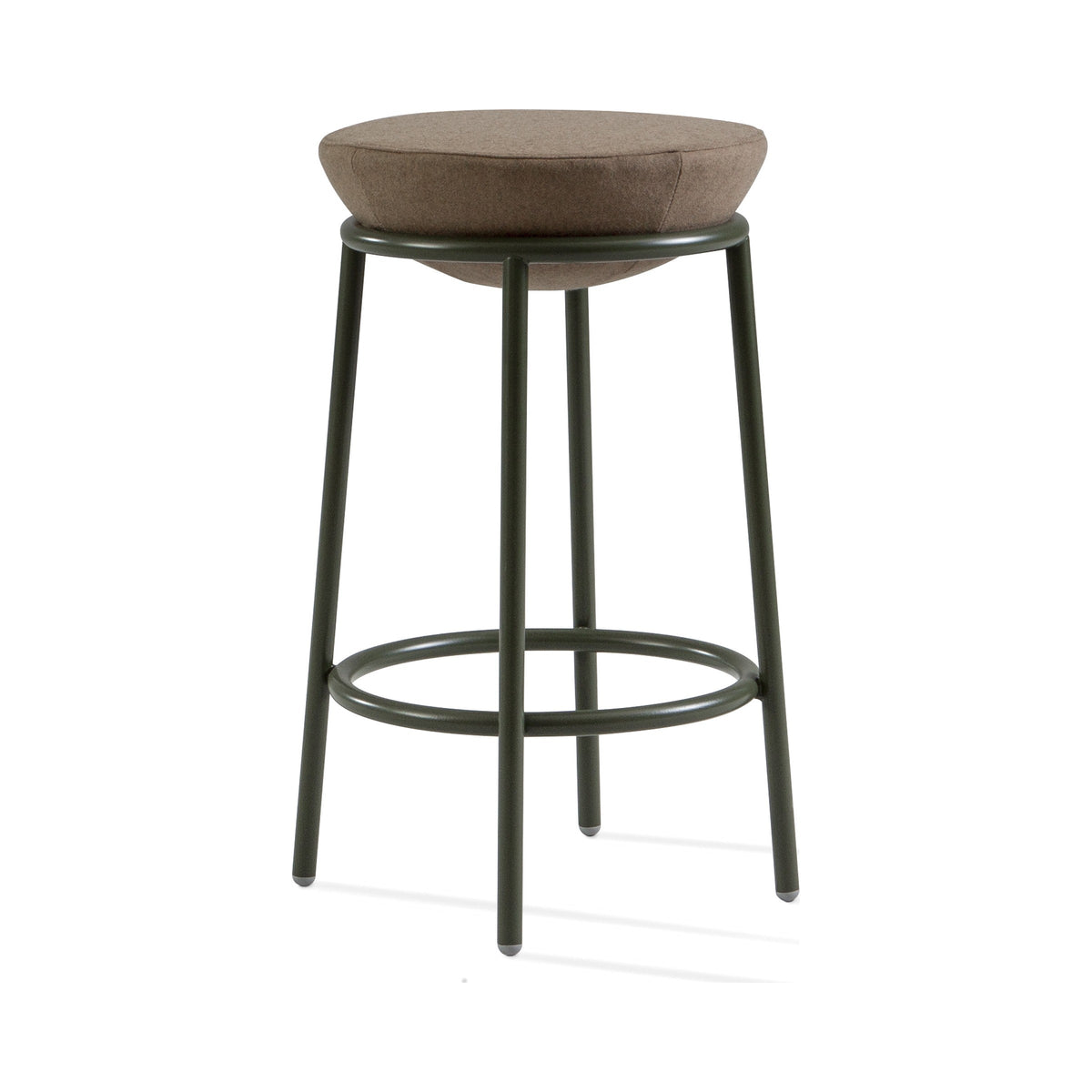 Pod Bar Stool in Leaf nutmeg